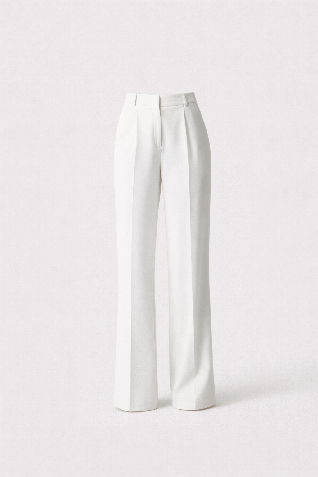 Adriane Women's High Waisted Pleated Wide Leg Tailored Trousers