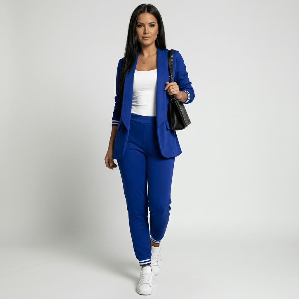 Aida Two Piece Set Blazer and Tapered Pants