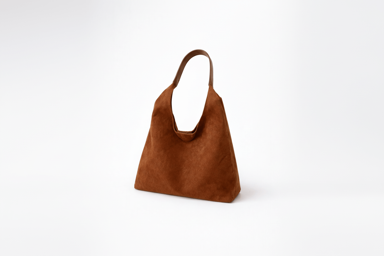 Alessi Louisa Women's Faux Suede Slouchy Everyday Shoulder Bag