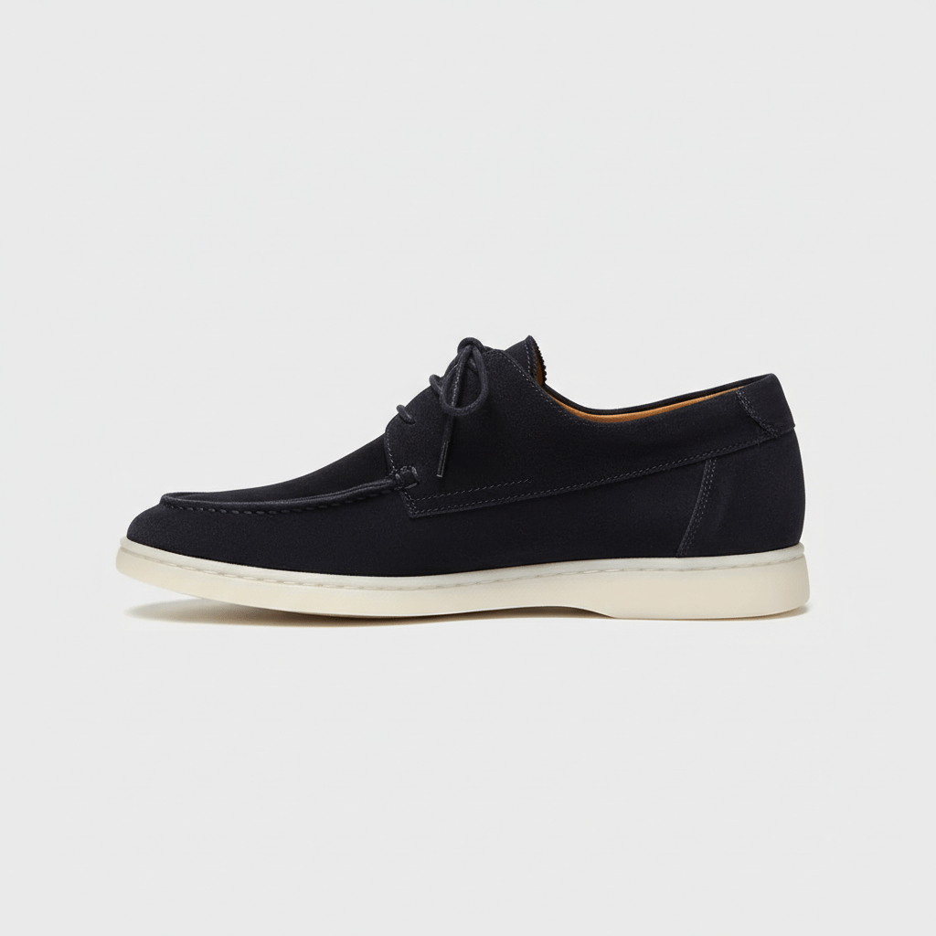 Barrett Lace-Up Casual Loafers with Cushioned Sole