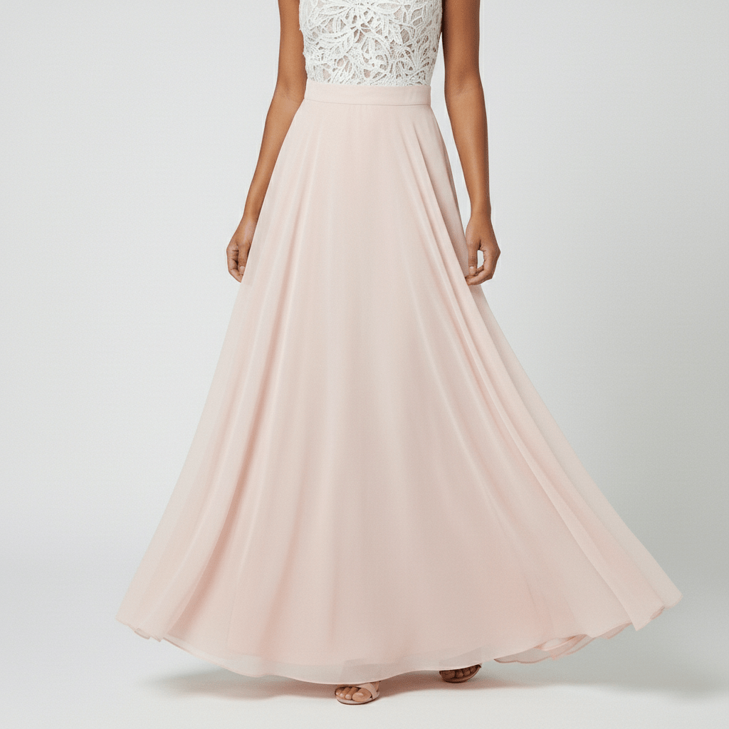 Beatrice Sleeveless Lace Maxi Dress for Women with Round Neck