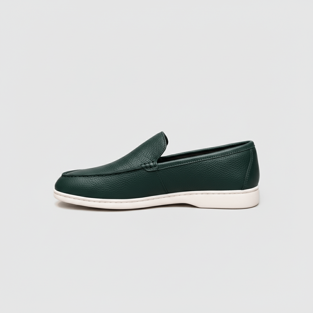 Bertram Minimal Slip-On Loafers with Comfort Sole