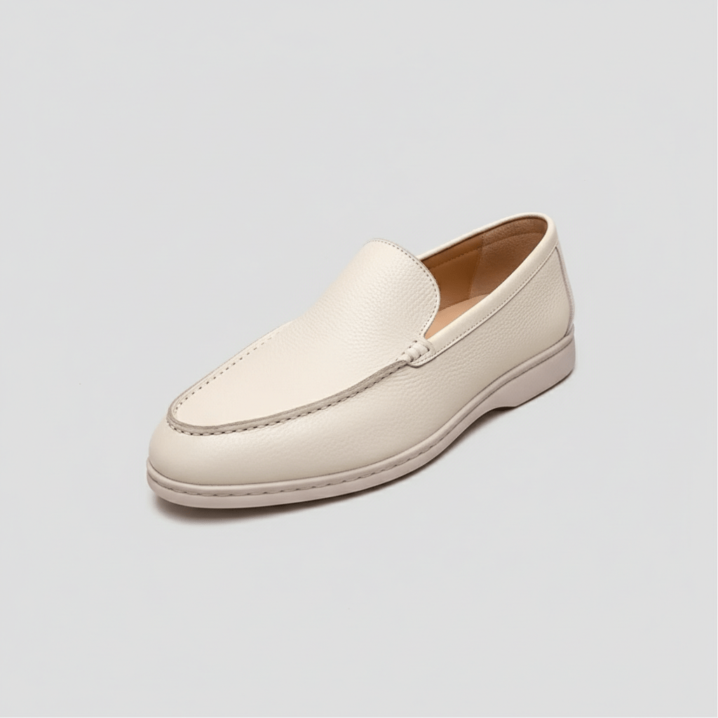 Bertram Minimal Slip-On Loafers with Comfort Sole