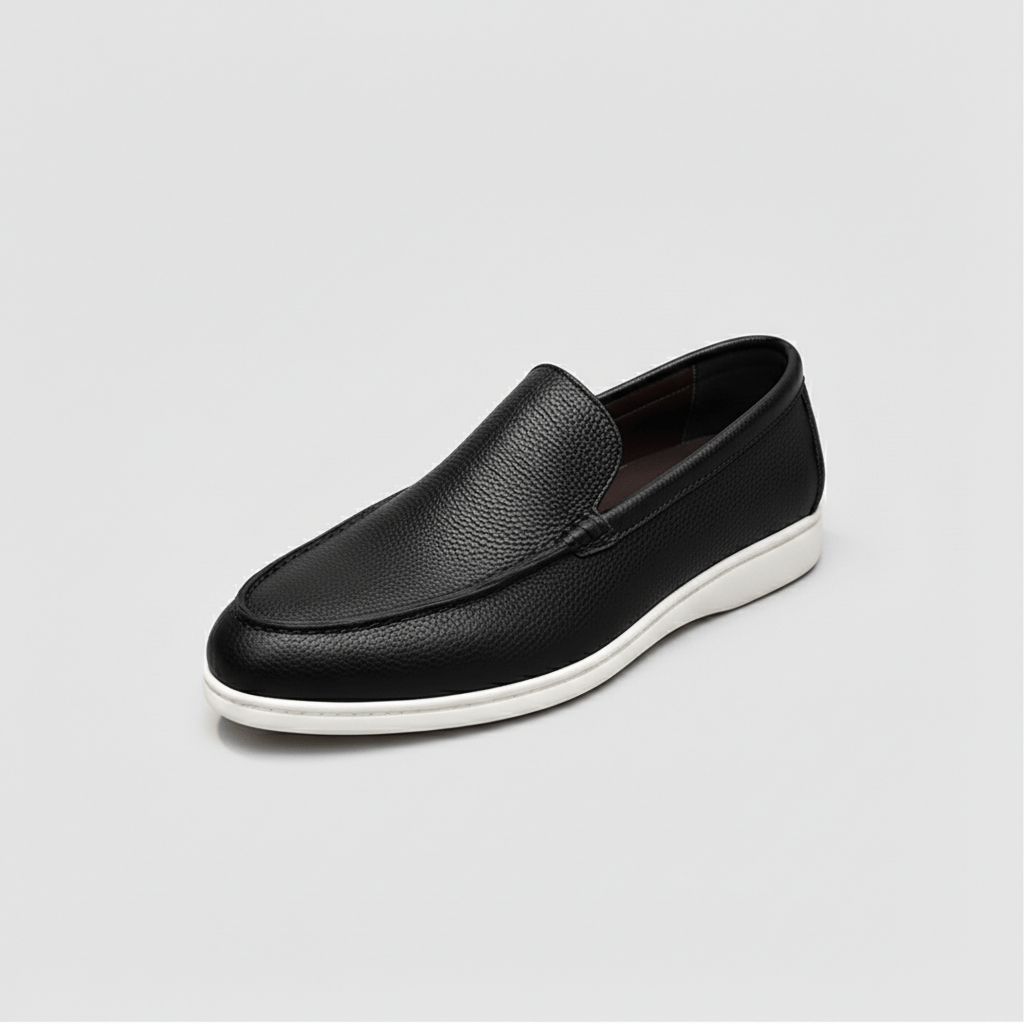 Bertram Minimal Slip-On Loafers with Comfort Sole