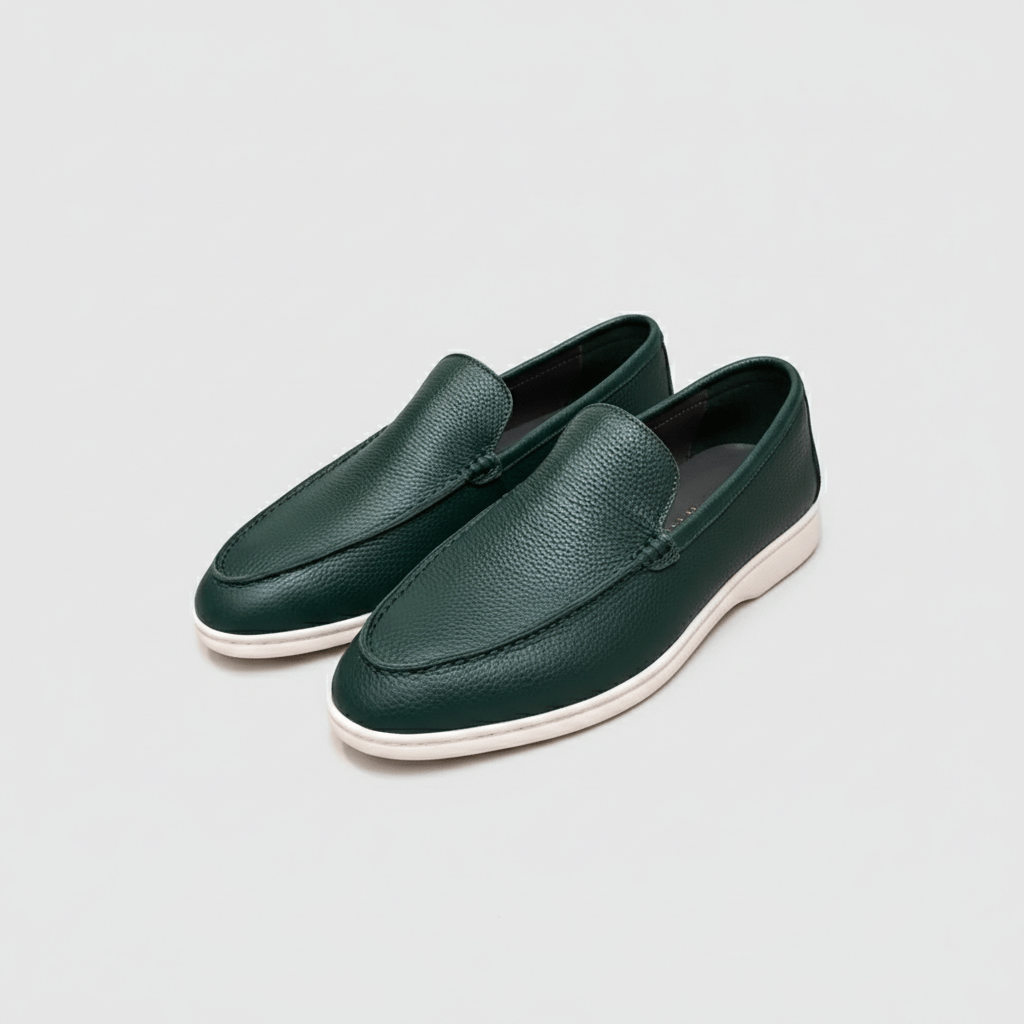 Bertram Minimal Slip-On Loafers with Comfort Sole