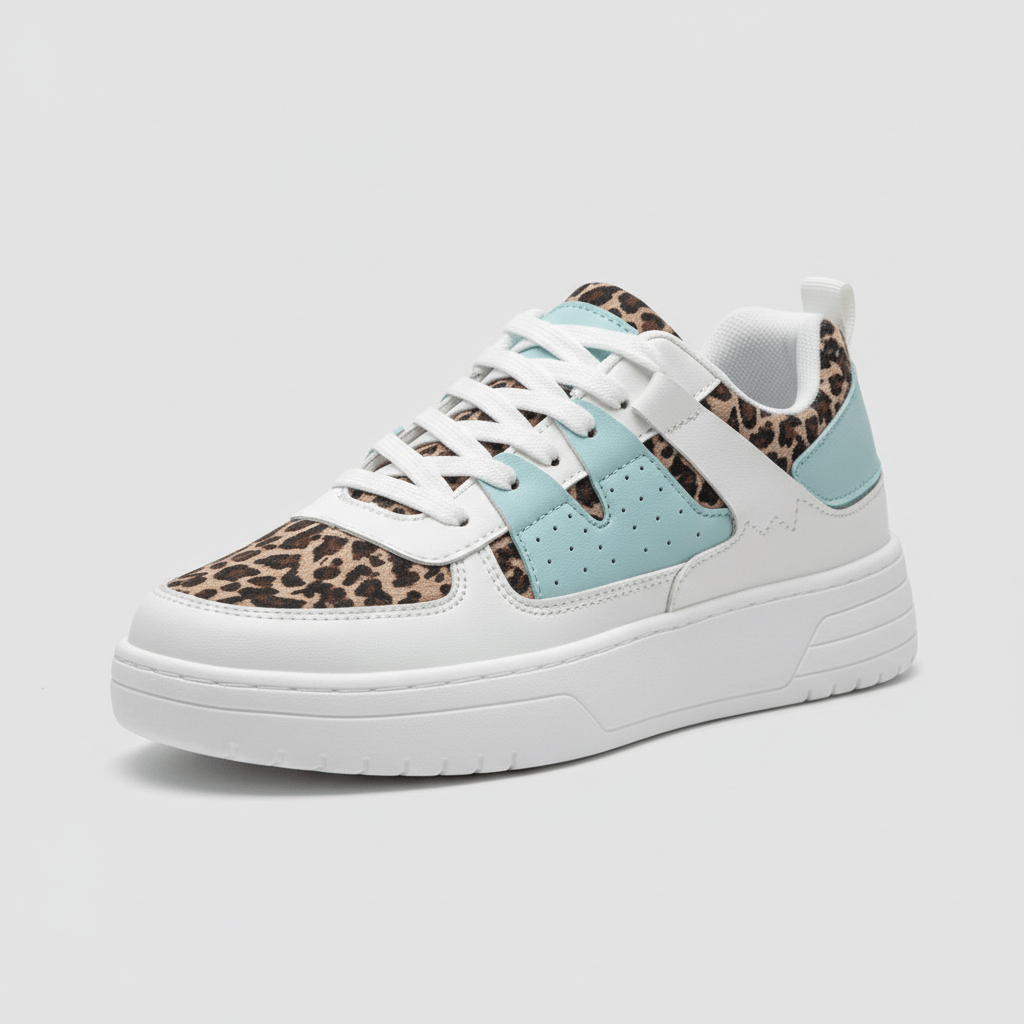 Cherie Trend Style Sneakers with Platform Sole