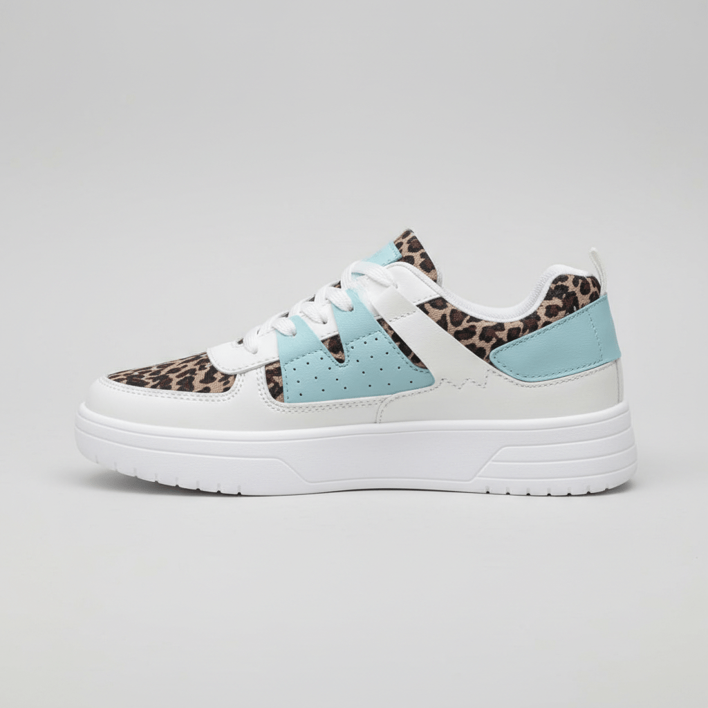 Cherie Trend Style Sneakers with Platform Sole