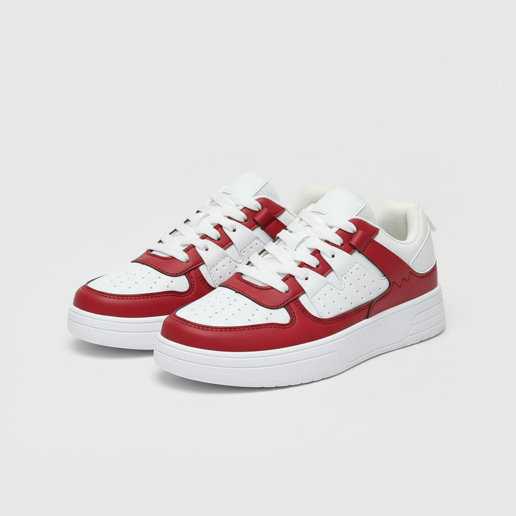 Cherie Trend Style Sneakers with Platform Sole