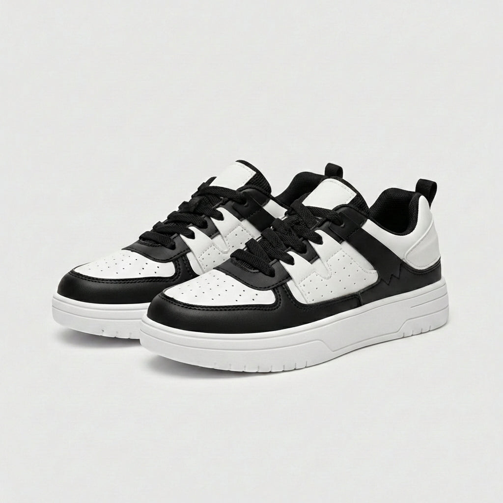Cherie Trend Style Sneakers with Platform Sole