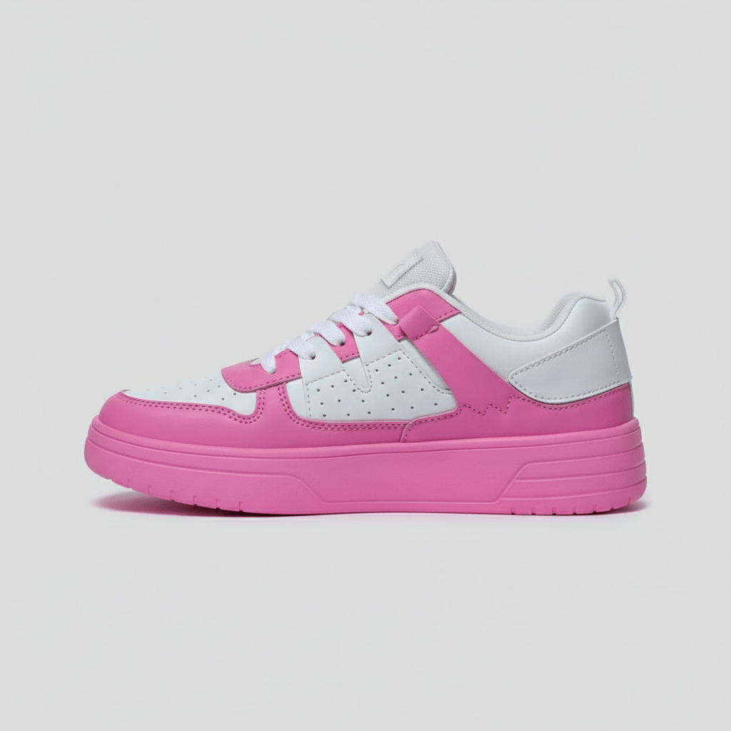 Cherie Trend Style Sneakers with Platform Sole