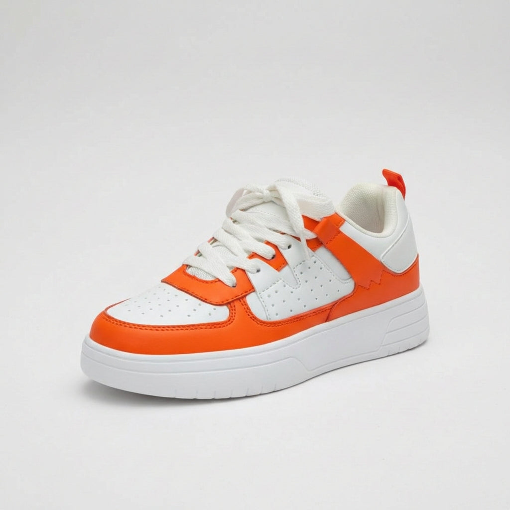 Cherie Trend Style Sneakers with Platform Sole