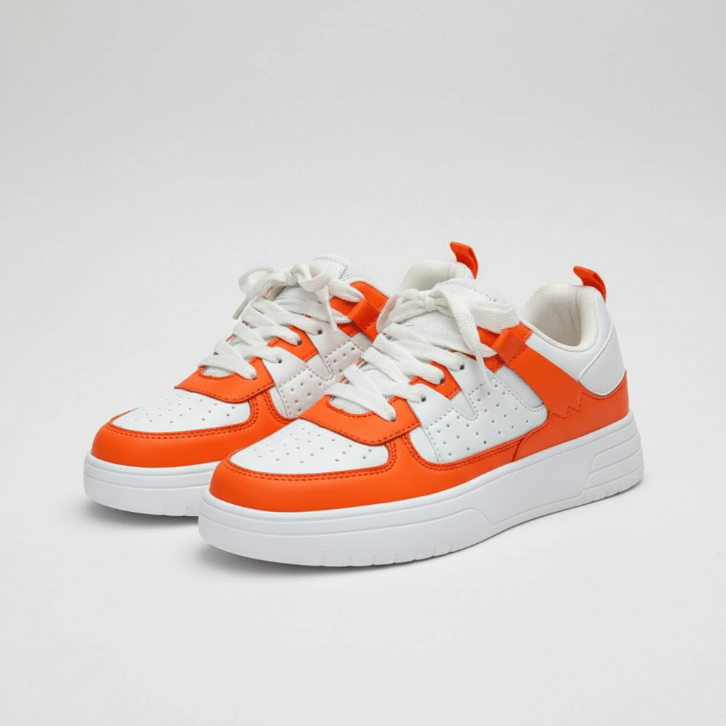 Cherie Trend Style Sneakers with Platform Sole