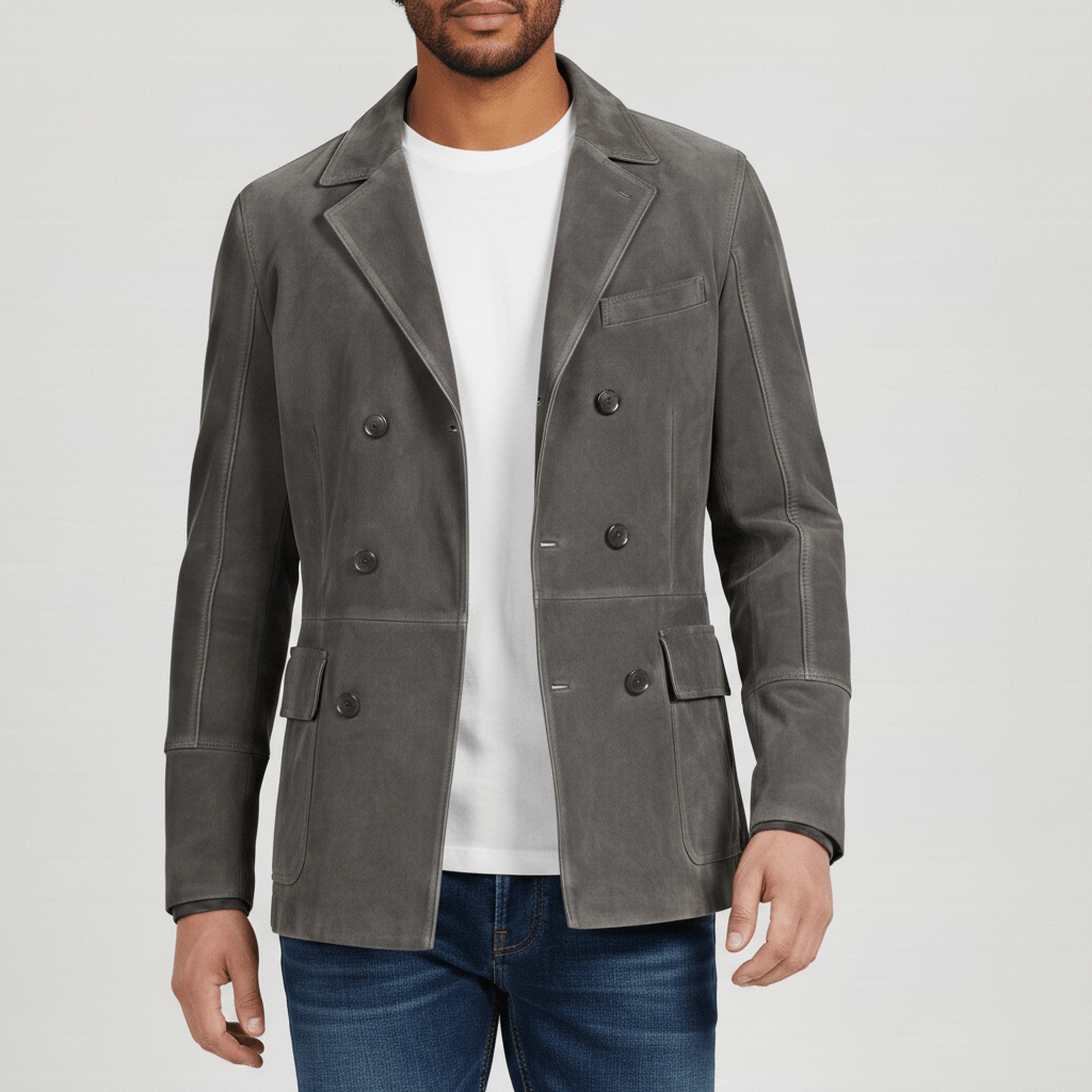 Dale Double Breasted Blazer Classic Tailored Blazer