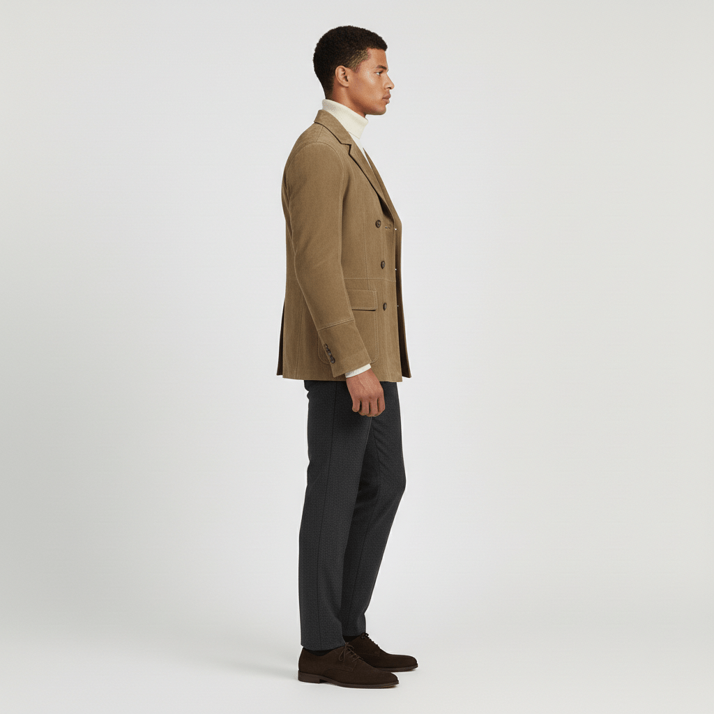 Dale Double Breasted Blazer Classic Tailored Blazer