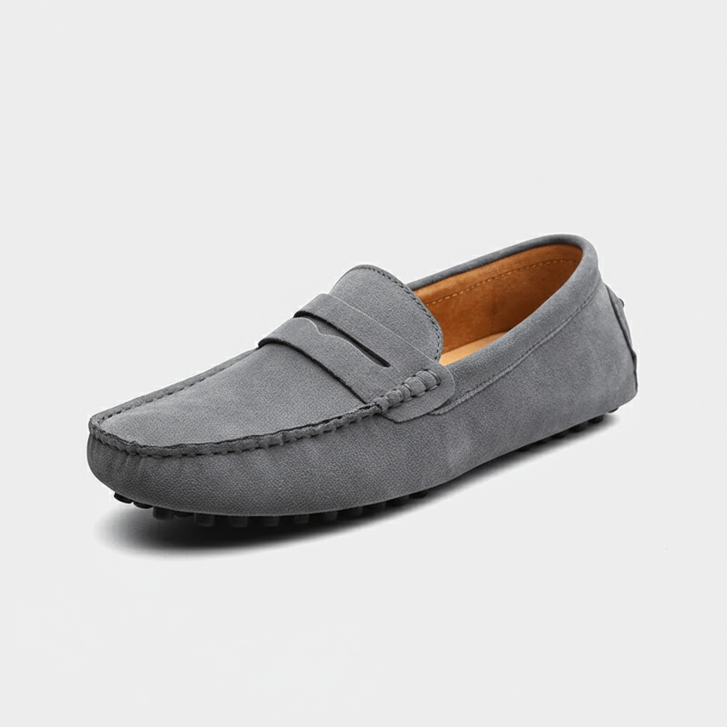 Darren Classic Driving Loafers with Flexible Grip Sole