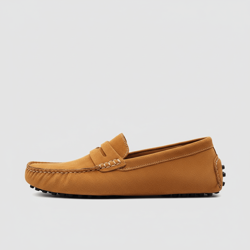Darren Classic Driving Loafers with Flexible Grip Sole