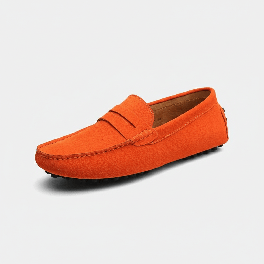 Darren Classic Driving Loafers with Flexible Grip Sole
