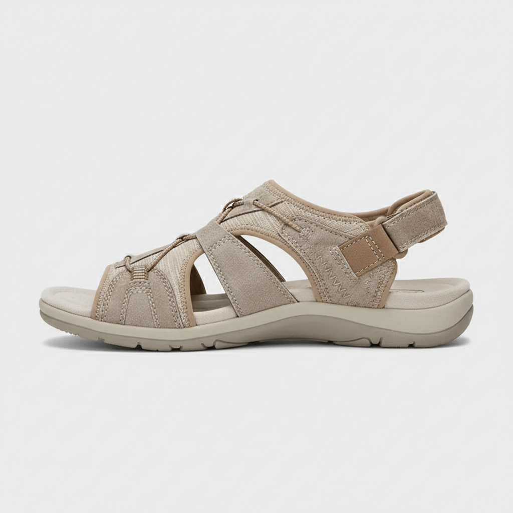 Dixie Comfort Support Sandals with Adjustable Straps