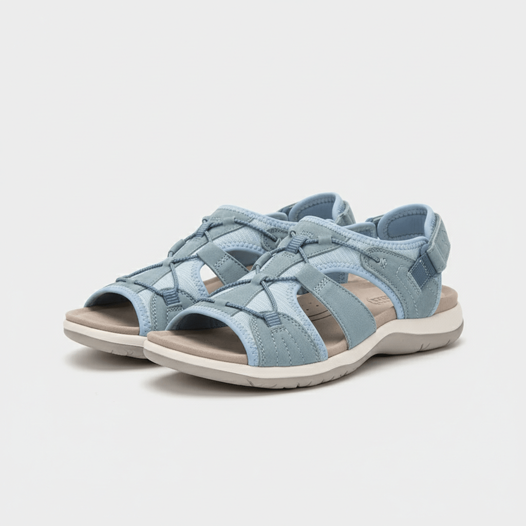 Dixie Comfort Support Sandals with Adjustable Straps