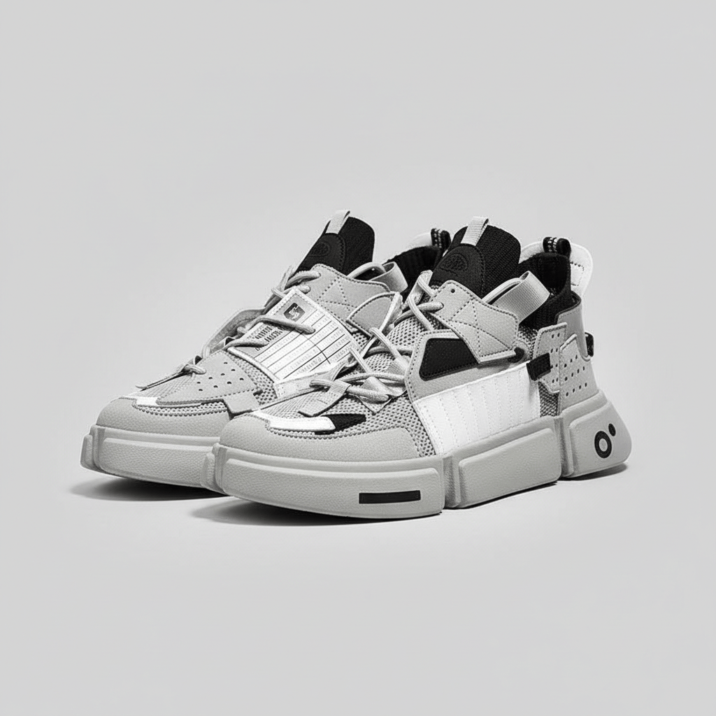 Gage Urban Street Sneakers with Chunky Sole