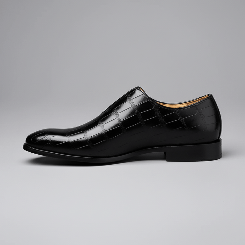 Granville Formal Slip-On Loafers with Structured Sole
