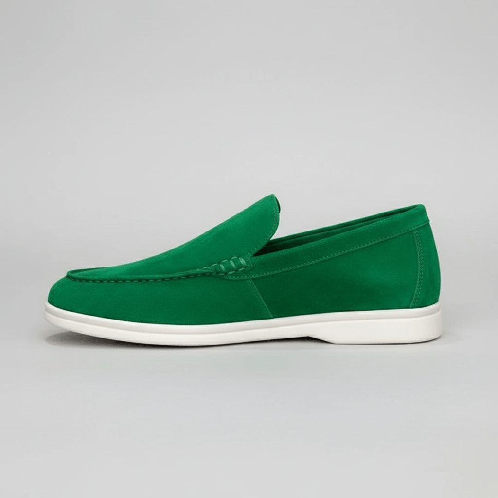 Grayson Minimal Slip-On Loafers with Lightweight Comfort Sole