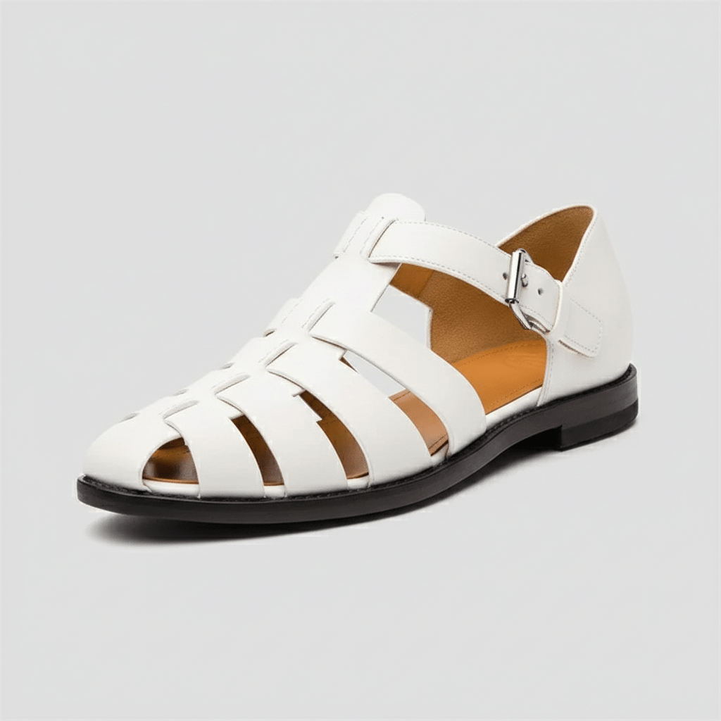 Hampton Closed Toe Fisherman Sandals Buckle Strap Sandals