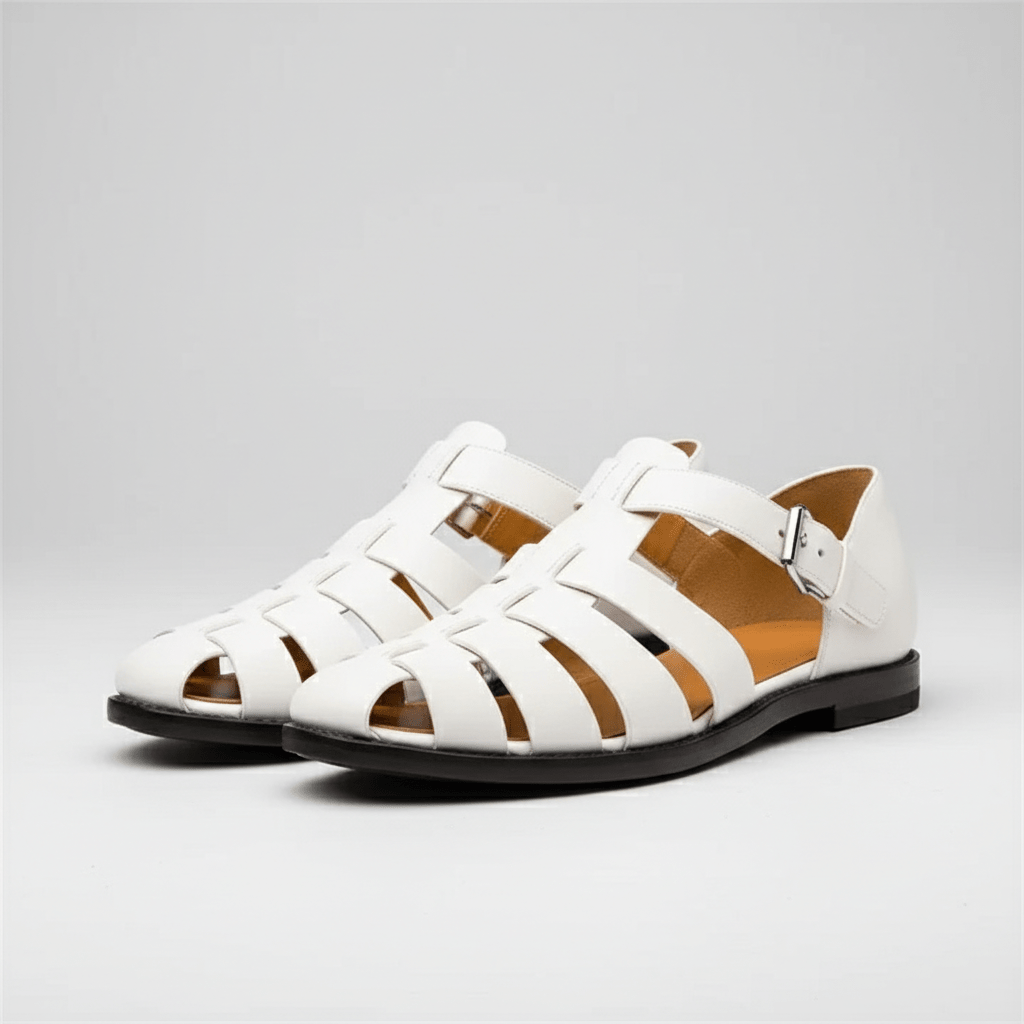 Hampton Closed Toe Fisherman Sandals Buckle Strap Sandals