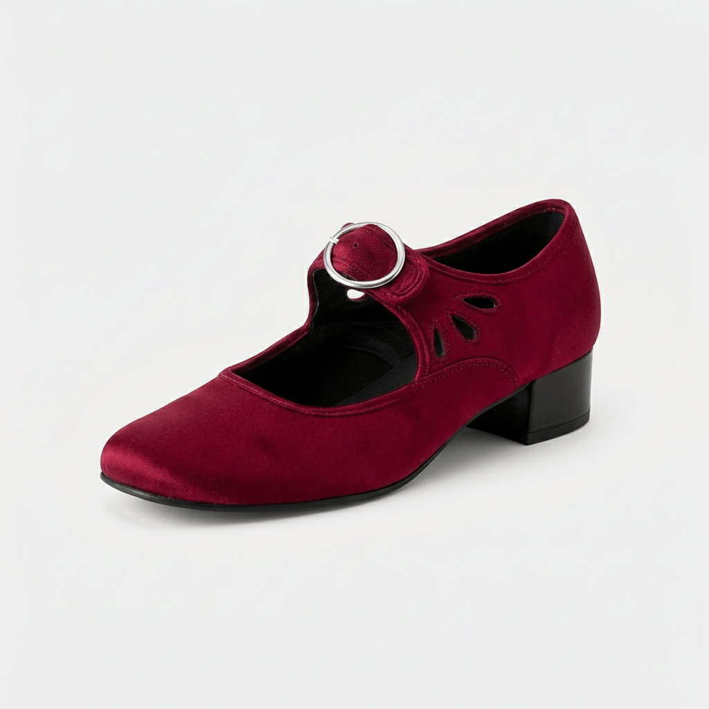 Harlow Elegant Buckle Sandals – Classic Comfort Style