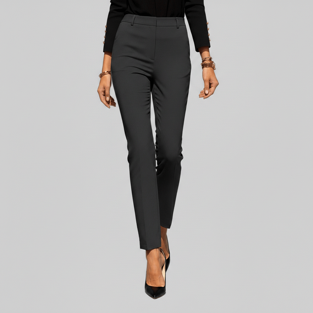 Henley Two Piece Set Double-Breasted Blazer and Tailored Pants