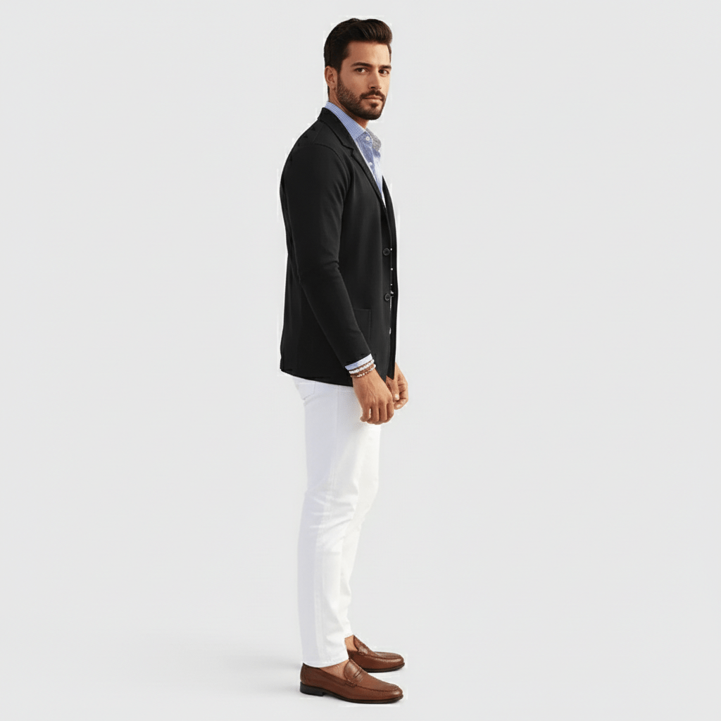 Kai Single Breasted Blazer Casual Tailored Blazer