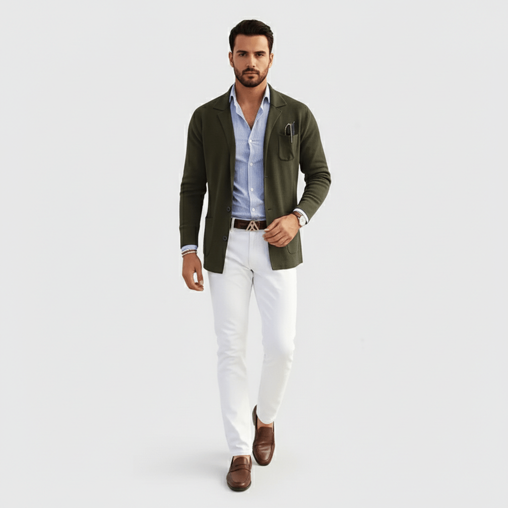 Kai Single Breasted Blazer Casual Tailored Blazer