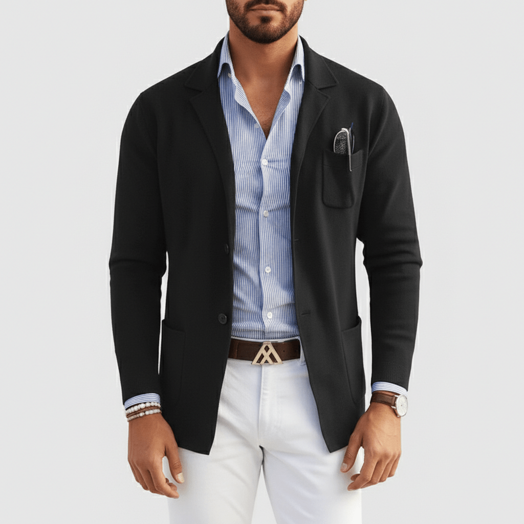 Kai Single Breasted Blazer Casual Tailored Blazer