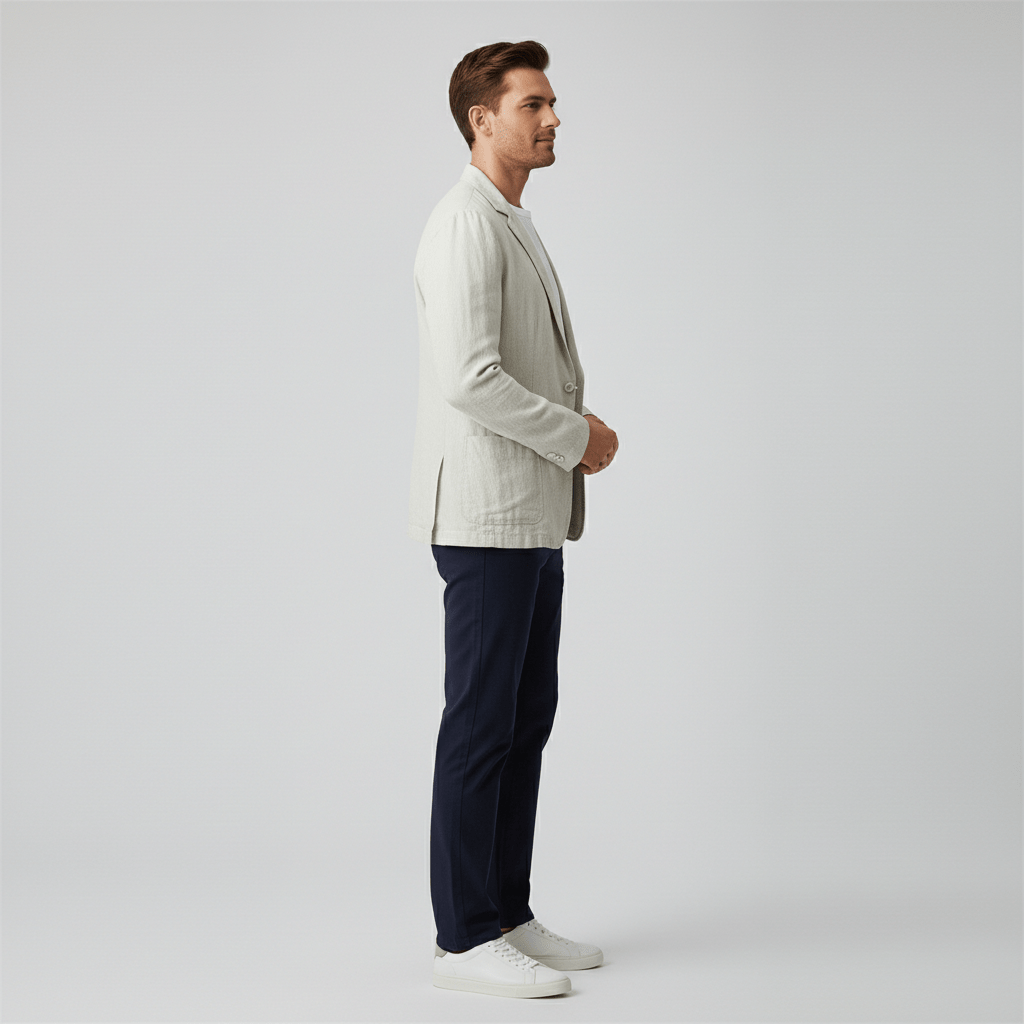 Langston Lightweight Blazer for Men Casual Two Button Blazer