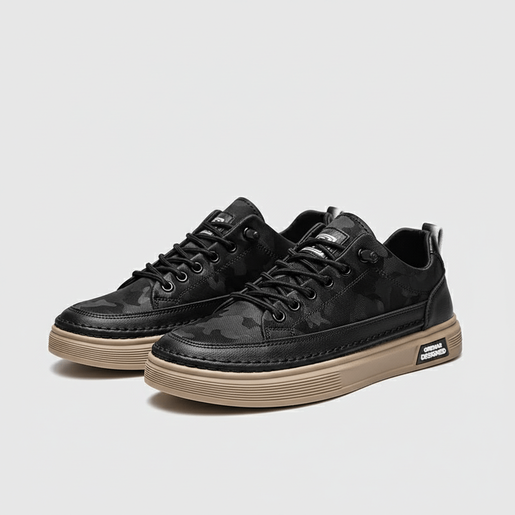 Leonard Casual Everyday Sneakers with Comfort Sole