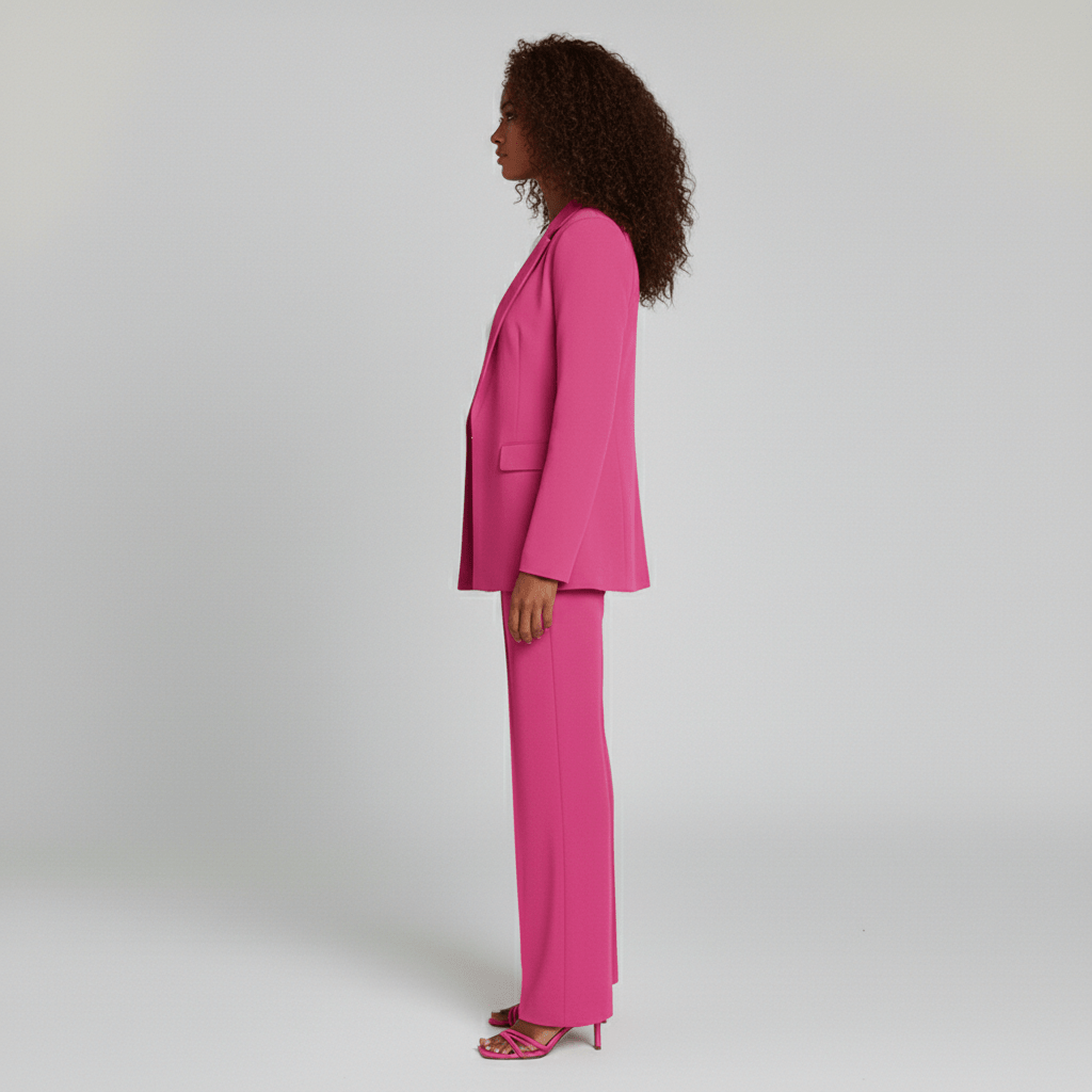 Livia Two Piece Set Oversized Blazer and Wide Leg Pants