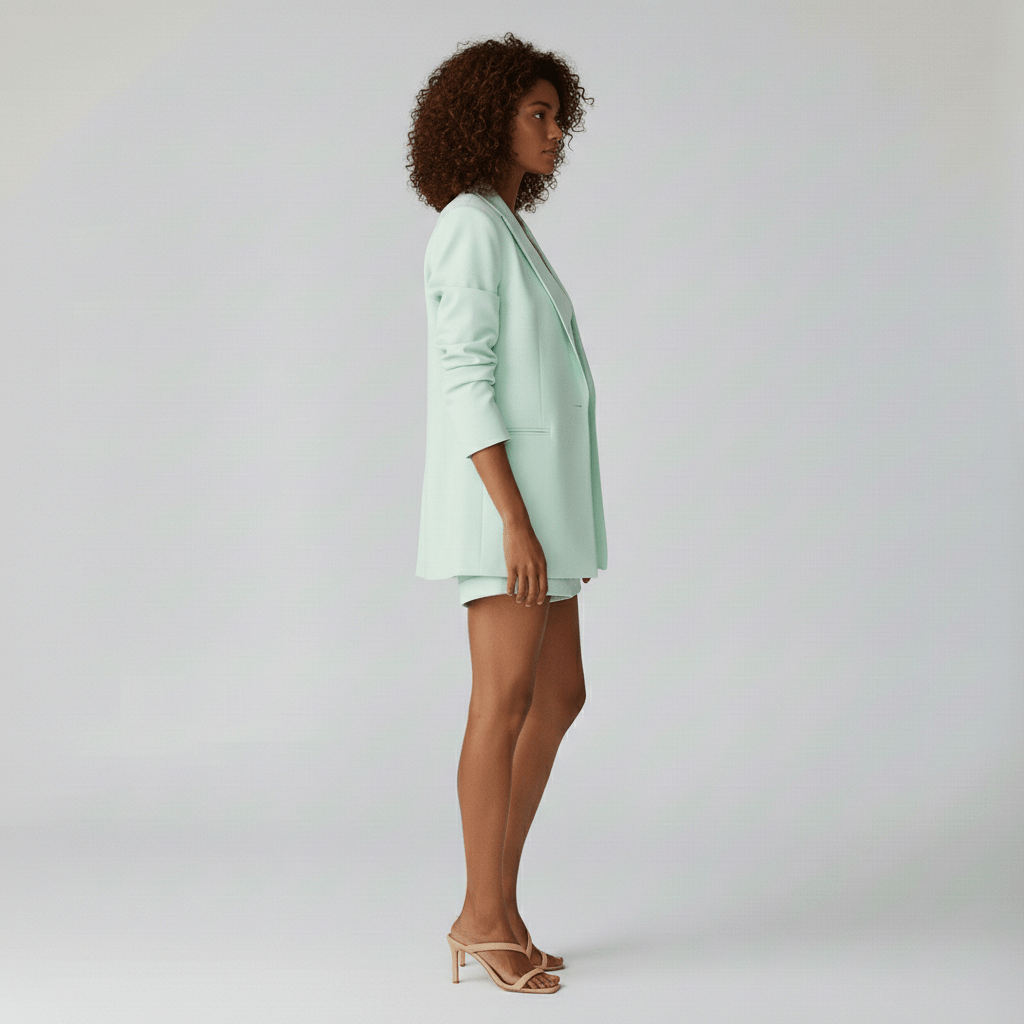 Livvy Two Piece Set Blazer and Tailored Shorts