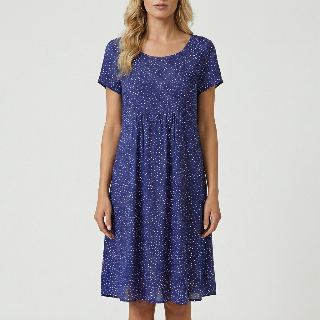 Lumi Casual Floral Midi Dress