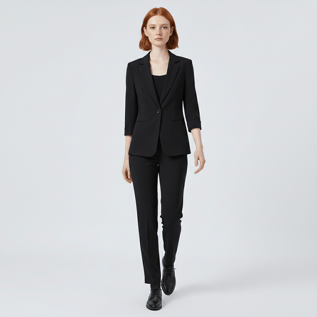 Melissa Two Piece Set Tailored Blazer and Slim Pants