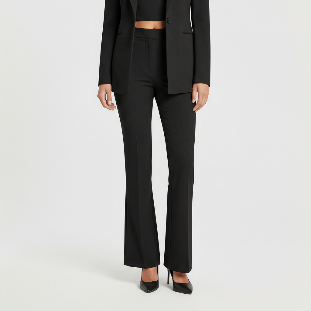 Noreen Two Piece Set Blazer, Top and Flared Pants