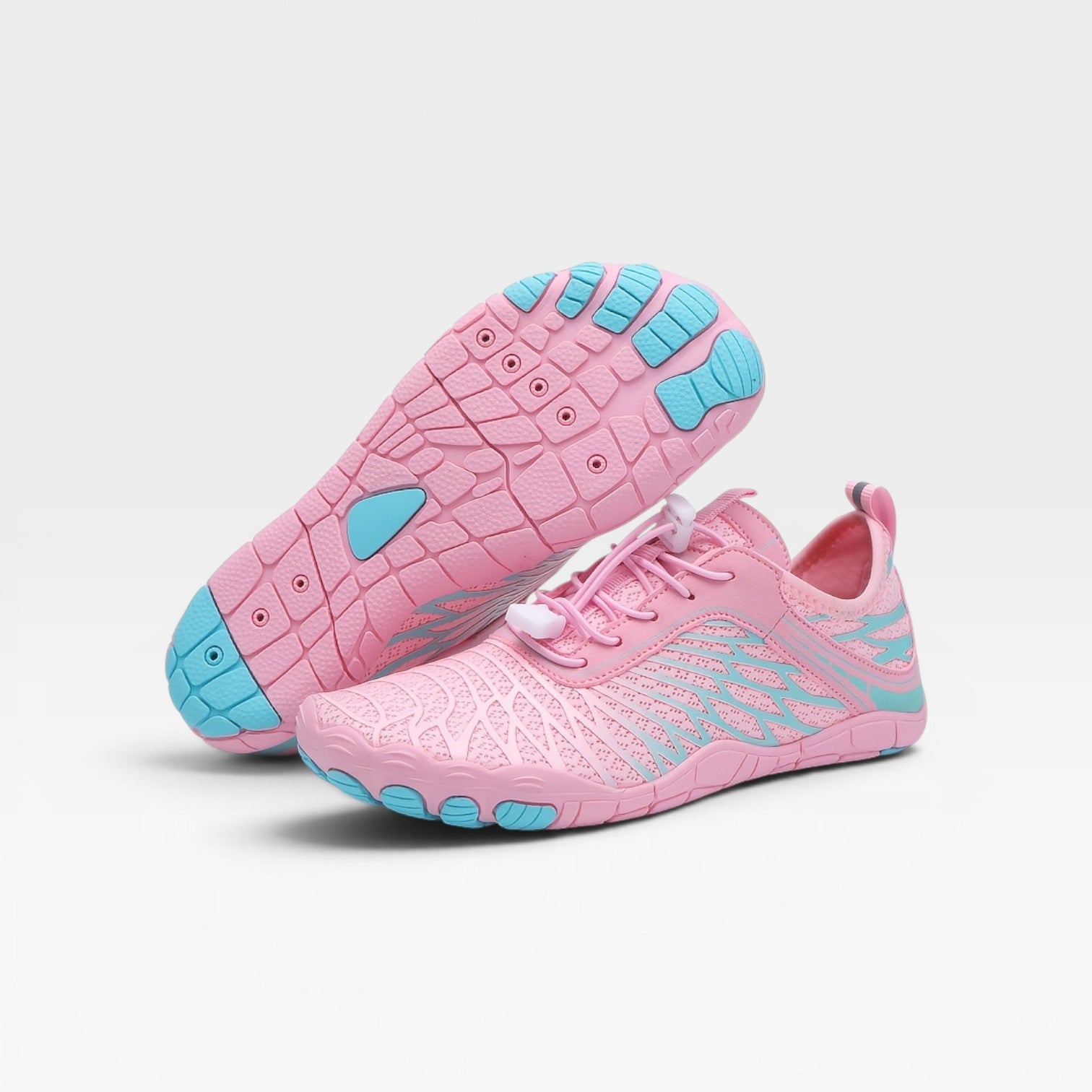 Quick Dry Barefoot Water Shoes with Adjustable Drawstring Lace