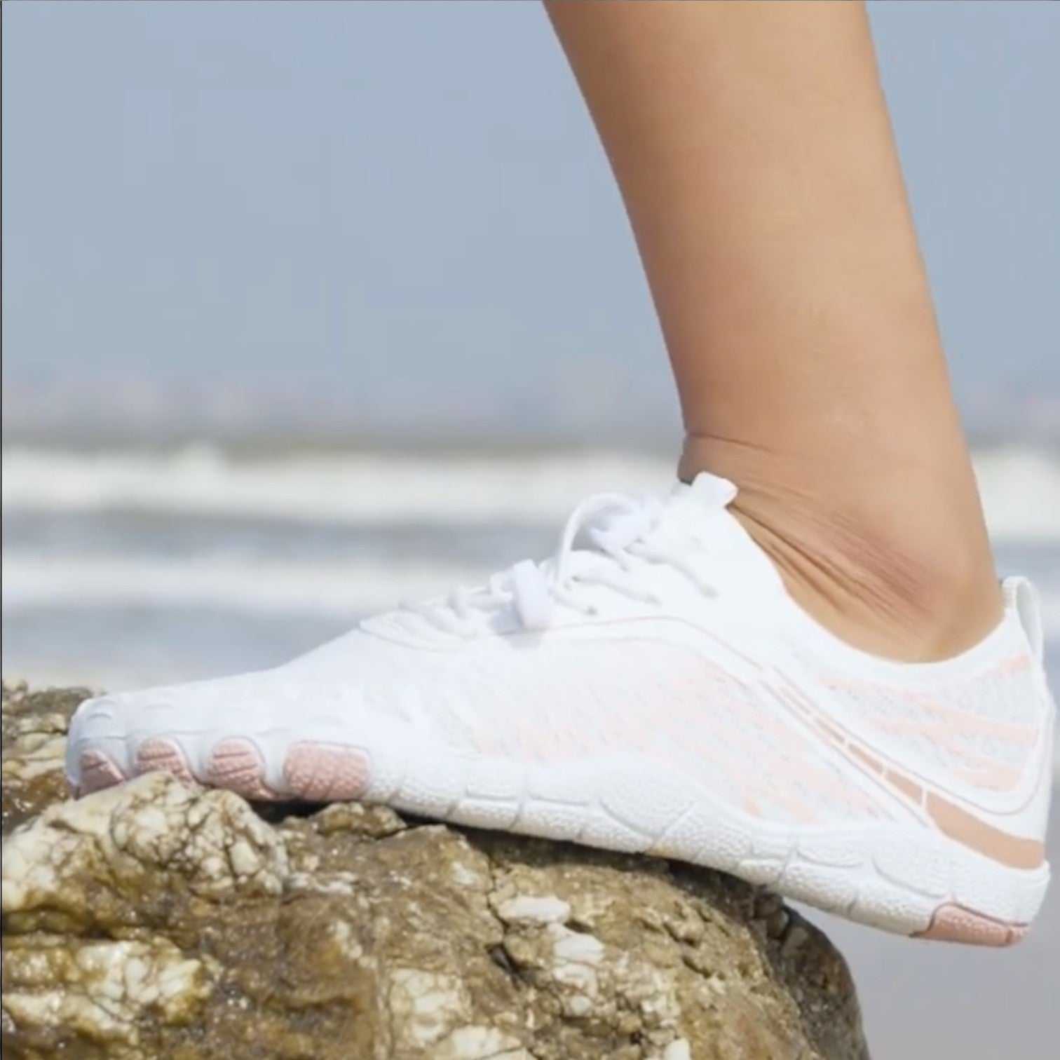 Quick Dry Barefoot Water Shoes with Adjustable Drawstring Lace