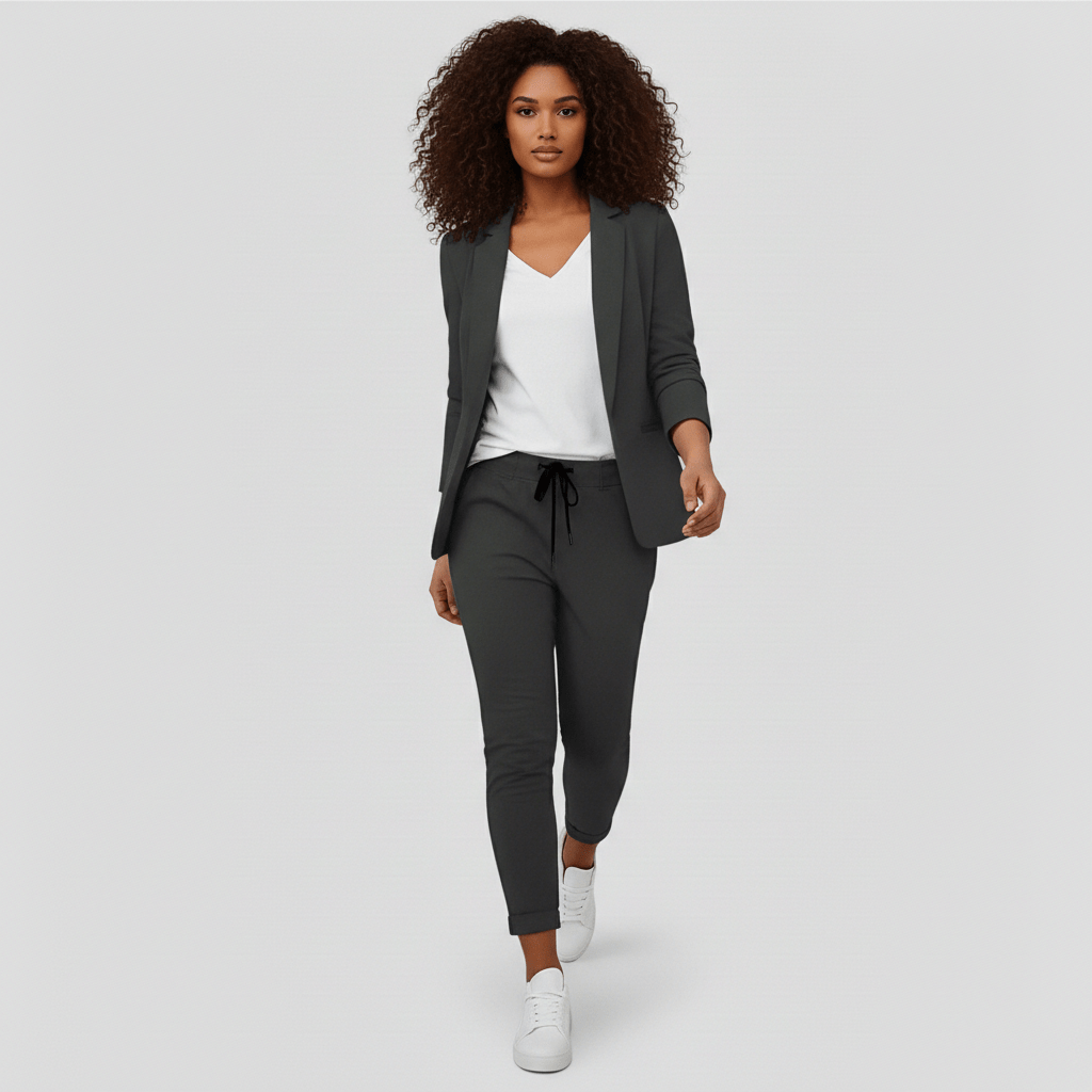 Zoya Two Piece Set Blazer and Jogger Pants