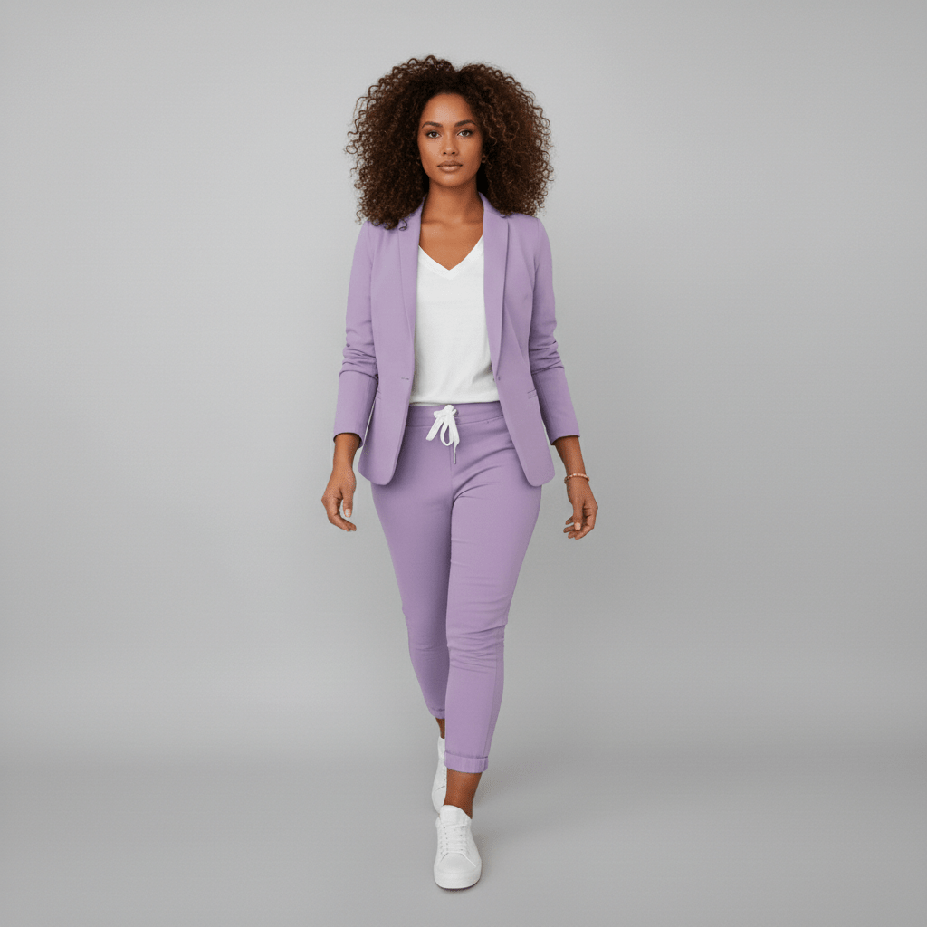 Zoya Two Piece Set Blazer and Jogger Pants