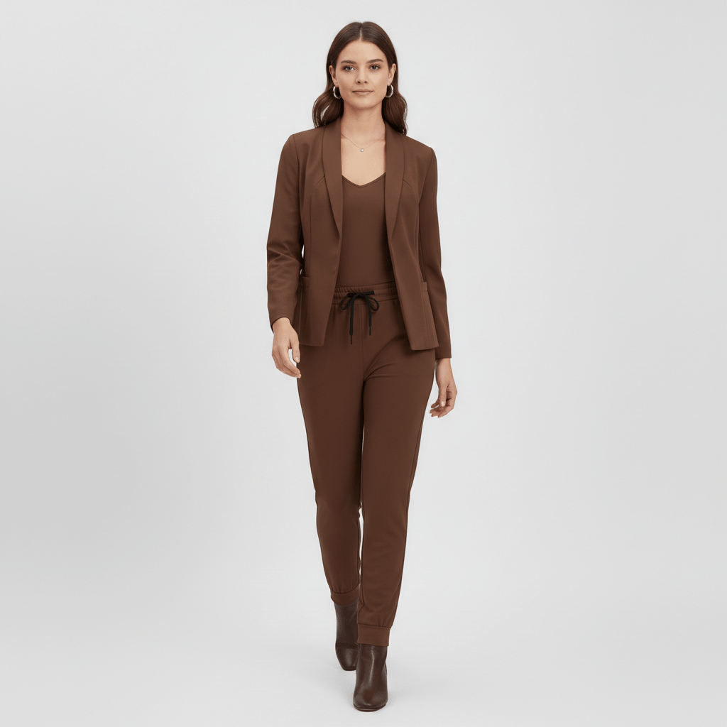 Zoya Two Piece Set Blazer and Jogger Pants