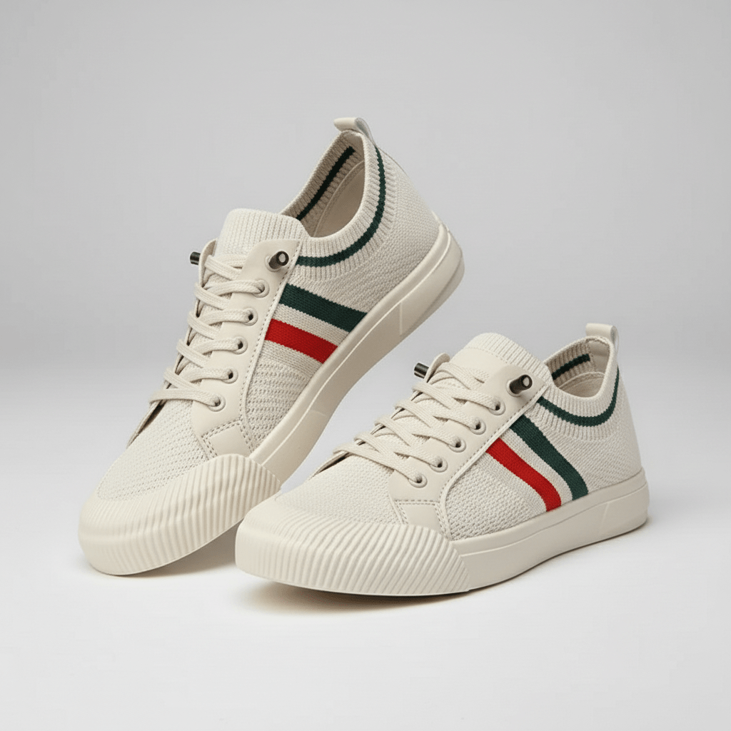 Adler Breathable Lace-Up Sneakers with Comfort Sole