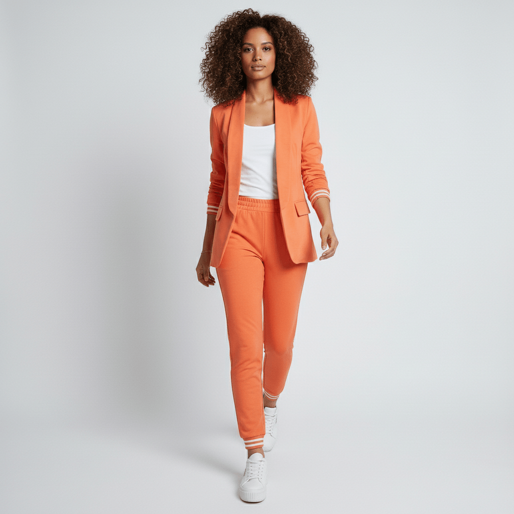 Aida Two Piece Set Blazer and Tapered Pants