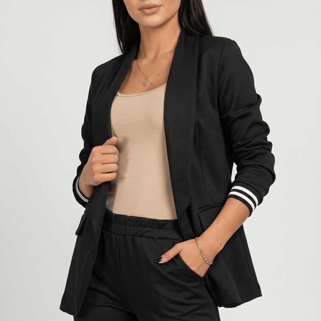 Aida Two Piece Set Blazer and Tapered Pants