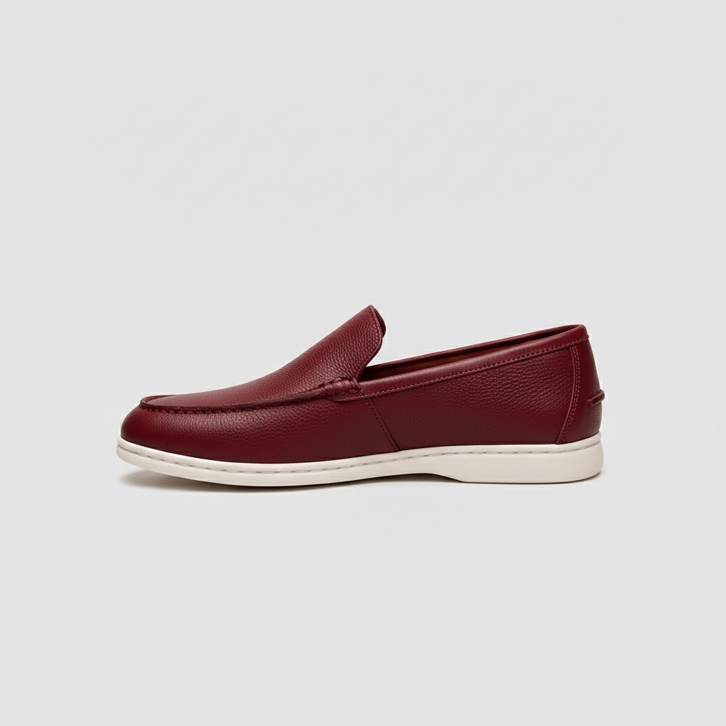Bertram Minimal Slip-On Loafers with Comfort Sole