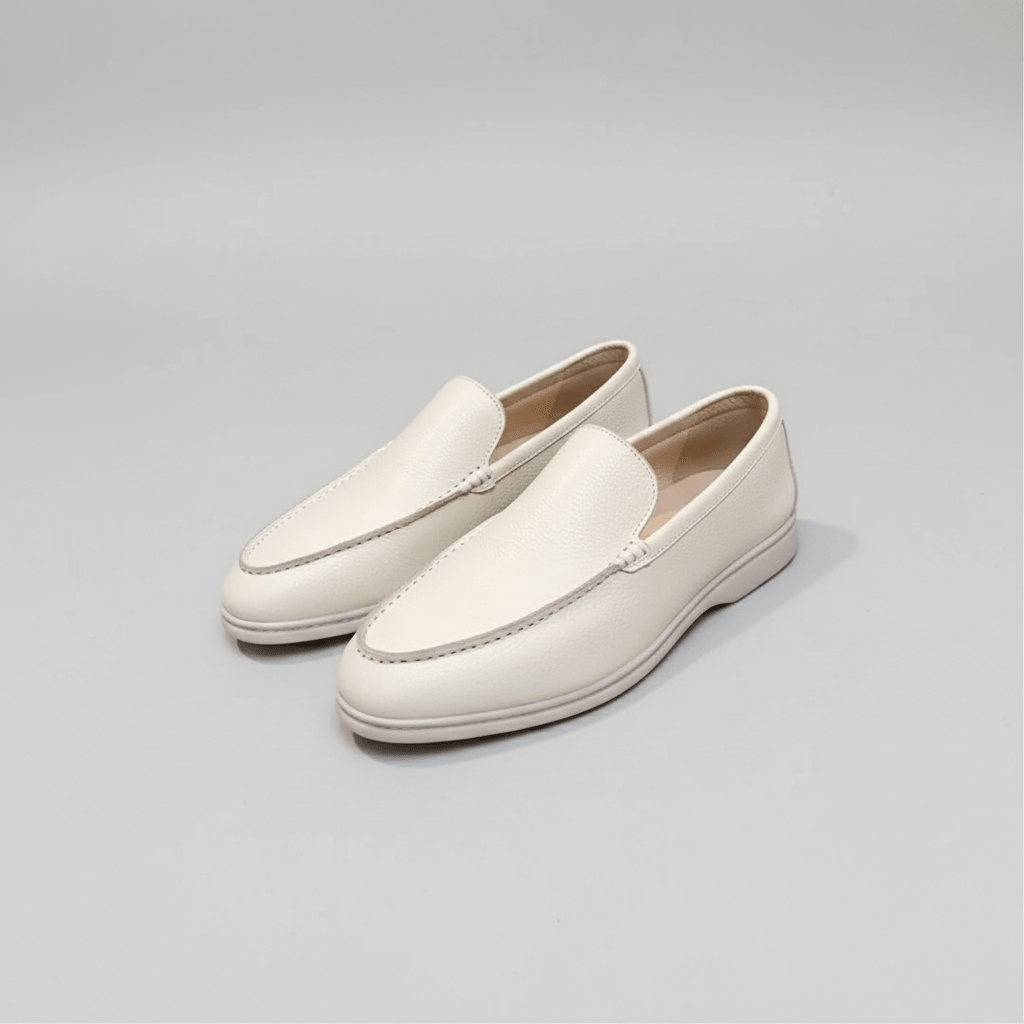 Bertram Minimal Slip-On Loafers with Comfort Sole